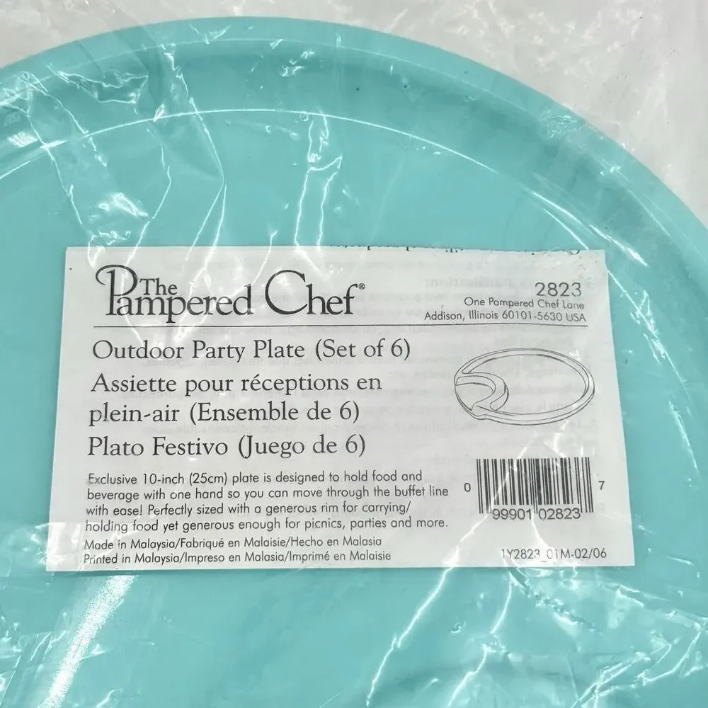 Set Of 6 THE PAMPERED CHEF 2823 10